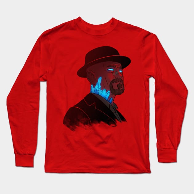 Crystal (meth) face Long Sleeve T-Shirt by luisdsanchez